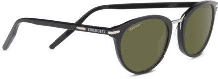 Sunglasses Serengeti , Black , Heren - 54 MM