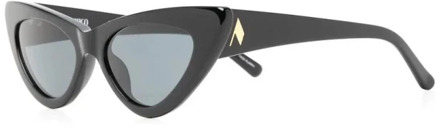 Sunglasses The Attico , Black , Dames - 58 MM