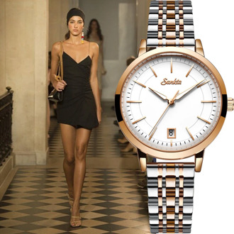 SUNKTA Rose Gold Watch Women Watches Stainless Steel Ladies Women's Watch Women 2020 Luxury Fashion Relogio Feminino+Bracelet