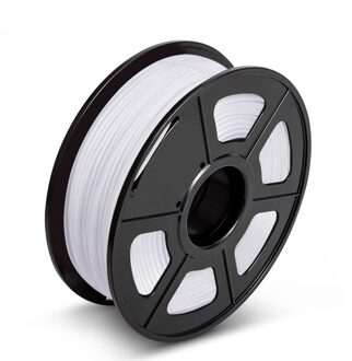 Sunlu 3D Printer Spla Gloeidraad 1.75Mm 1Kg/2.2lbs S Pla Printing Materiaal Vervuiling-Gratis Materiaal Voor 3D Printer Filament. SPLA-wit