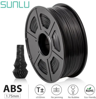 SUNLU ABS 3D Printer Filament abs Filament 1.75 mm 1KG 3D Pen filament Low Odor Dimensional Chemical resistance