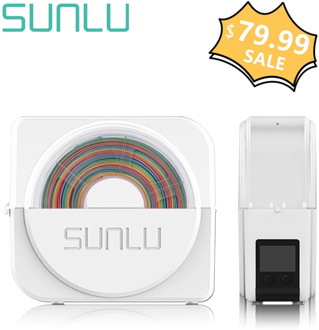 SUNLU FilaDryer S1 New arrival 3D Filament Dryer Box Kickstarter startup Storage Holder Filament Dry box for 3D FDM printerss