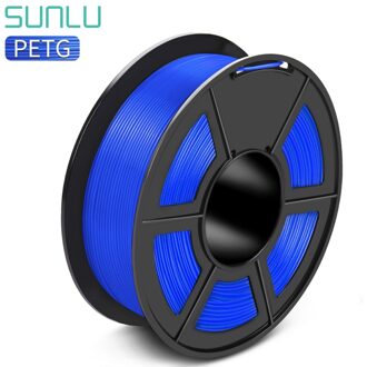 Sunlu Translucence Petg Gloeidraad Voor 3D Printer 1.75Mm Goede Taaiheid Petg Gloeidraad 1Kg Met Spool Lampenkap Verbruiksartikelen Materiaal PETG-blauw-1KG