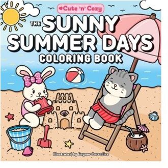 Sunny Summer Days Coloring Book - gaynor carradice