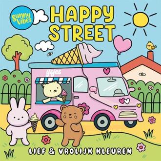 Sunny vibes - Happy street -   (ISBN: 9789460972812)