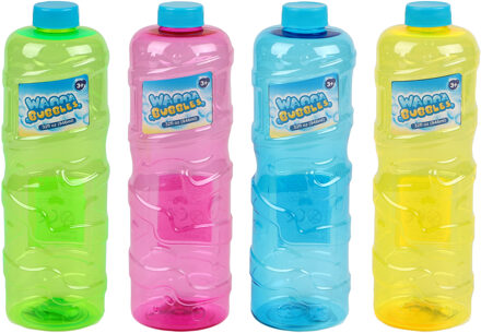 Sunnydays Bellenblaas mix navulling - 1 liter/1000 ml - bubbels maken - Bellenblaas