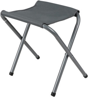 Sunnydays Camping/outdoor krukje - Inklapbaar - grijs - 33 x 27 x 35 cm