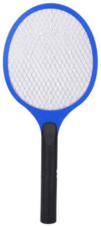 Sunnydays Elektronische vliegenmepper - blauw - op batterijen - 57 cm - kunststof