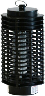 Sunnydays Insecten killer UV lamp - zwart - 27 cm - anti muggen buitenlamp - aan stekker