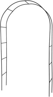 Sunnydays Rozenboog / tuin boog - groen - metaal - 140 x 240 cm - klimplanten - buiten - rozen boog