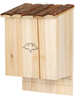 Sunnydays Vleermuiskast - 18 x 29 cm - hout - vleermuizenkasten - slaap vertrek - schuilplaats