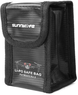 Sunnylife Batterij Beschermende Verpakking Opslag Li-Po Veilig Bag Case Voor Dji Mavic Air 2 Drone Accessoires medium