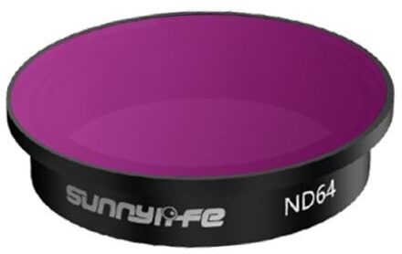 Sunnylife Lens Filter Voor Dji Fpv Cpl Filters ND4 ND8 ND16 ND32 ND64 Accessoires Waterdicht Anti-Kras ND64 05