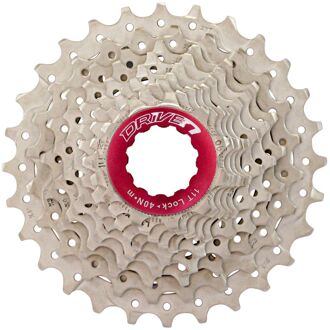 Sunrace Csrx0 cassette 10 speed 11-25 metallic zilver in box