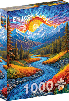 Sunrise Landscape Puzzel (1000 stukjes)