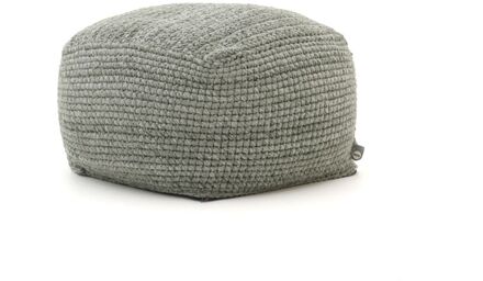 Suns Arezzo poef 55x55x40,5cm - Laagste prijsgarantie! Groen