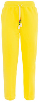 Suns Gele katoenen broek voor vrouwen Suns , Yellow , Dames - L,M,S,Xs