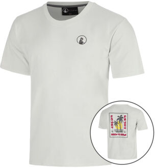 Sunset T-shirt Heren-lichtgrijs, donkergrijs - M