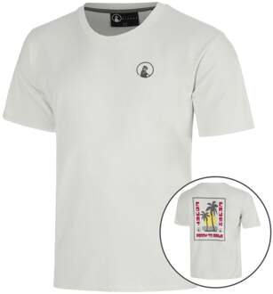 Sunset T-shirt Heren-lichtgrijs, donkergrijs - XXL