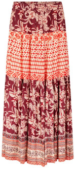 SunsetLL Maxi Rok Lollys Laundry , Red , Dames - L,M,S,Xs