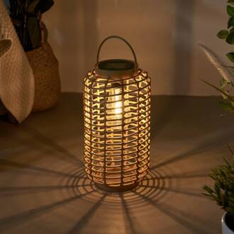 Sunshine Darling LED lantaarn op zonne-energie beige
