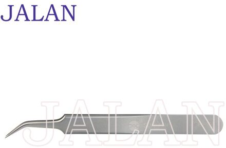 Sunshine Precisie Roestvrijstalen Pincet Sh-15 Gebogen Sh-11 Platte Pincet 1stk SH-15 krom