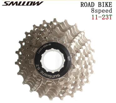 SUNSHINE-SZ 8S Cassette 11-23T Vrijloop Racefiets Fietsonderdelen 16S 24S 8Speed Tandwiel compatibel Voor Onderdelen 2400 2300 Claris