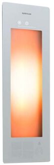 Sunshower One S Round Infrarood 95x33 cm Inbouw - Opbouw vlak of hoek White - Suns0500-s0101