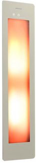 Sunshower Plus M Round Infrarood en UV-licht 140x33 cm Inbouw - Opbouw vlak of hoek Sand White - Sunm0600-m0106