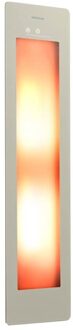 Sunshower Plus M Round Infrarood en UV-licht 140x33 cm Inbouw - Opbouw vlak of hoek Sand White - Sunm0600-m0106