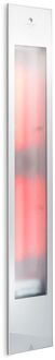 Sunshower Pure White XL Infrarood Inbouw - 19.9x123.8x10cm - full body - 1500W - wit 80074
