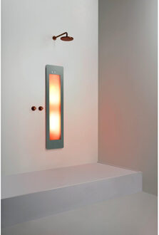 Sunshower Round Medium One infrarood inbouw 140x33x10cm Grey M0500-M0103 Organic Grey