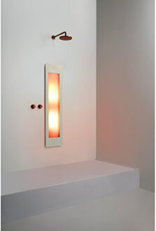 Sunshower Round Medium One infrarood inbouw 140x33x10cm Sand White M0500-M0106