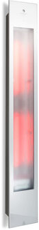 Sunshower Solo full body hoekopbouwmodel infrarood 124x20x18 cm, wit