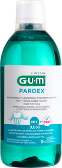 Sunstar Gum Paroex Daily Prevention Mouthwash 500ml