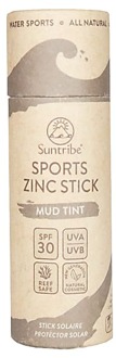 Suntribe All Natural Zinc Sun Stick SPF 30 Mud Tint