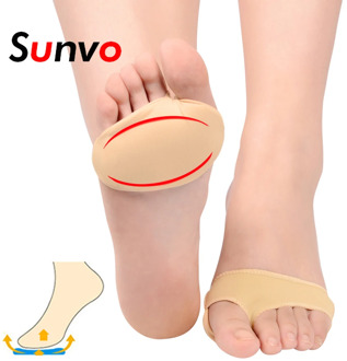 Sunvo Forefoot Pad for Hallux Valgus Bunion Pain Relief Foot Pain Thumb Separator Socks Orthopedic Toes Inserts Half Yard Pads