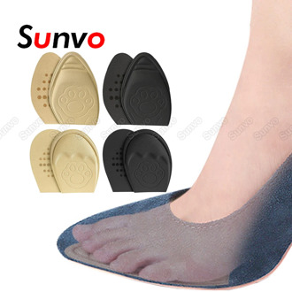 Sunvo Forefoot Pads Memory Foam Insoles for Shoes Inserts Women High Heels Sponge Plug Shoe Cushion Pain Relief Foot Care Pad