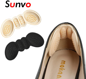 Sunvo Women Insoles for Shoes High Heels Adjust Size Adhesive Heel Liner Grips Protector Sticker Pain Relief Foot Care Inserts