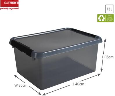 SunWare Comfort Line opbergbox 15L grijs