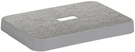 SunWare Deksel - grijs - voor opbergbox - van 18 L - 34 x 24 cm - Sigma serie