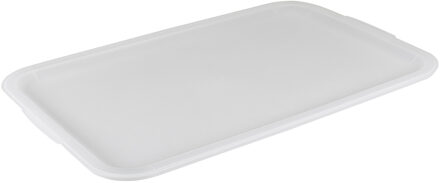 SunWare deksel voor Sigma Home opbergbakken 45L - kunststof - 39 x 60 x 1,5 cm - wit