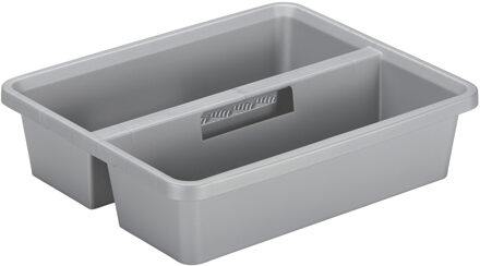 SunWare inzet organiser tray voor opslagbox van 17/32/45 liter lichtgrijs 38 x 32 x 9.6 cm - Opbergbox