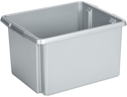 SunWare Opslagbox Nesta - kunststof - 32L - grijs - 45 x 36 x 24 cm