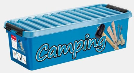 SunWare Q-line Campingbox - 9.5 Liter Blauw