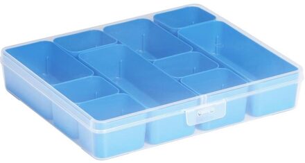 SunWare Q-line Opbergdoos Met 10 Bakjes 3,6 liter