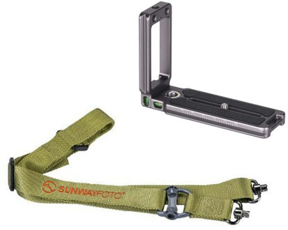 Sunwayfoto Camera Strap Green + DPL-07