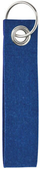 Suora rpet sleutelhanger van vilt - maat One size Blauw