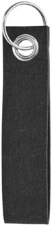 Suora rpet sleutelhanger van vilt - maat One size Zwart