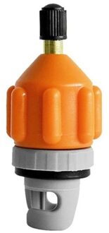 Sup Paddle Board Air Nozzle Kajak Air Valve Adapter Auto Pomp Inflator Adapter Opblaasbare Boot Rubberboot Air Valve Adapter Oranje